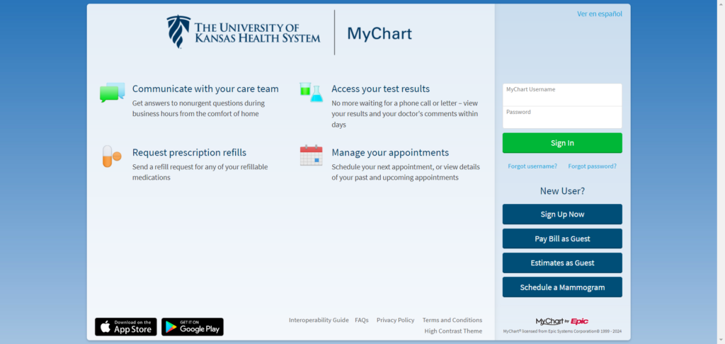 KU Patient Portal