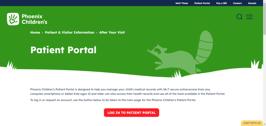 PCH Patient Portal