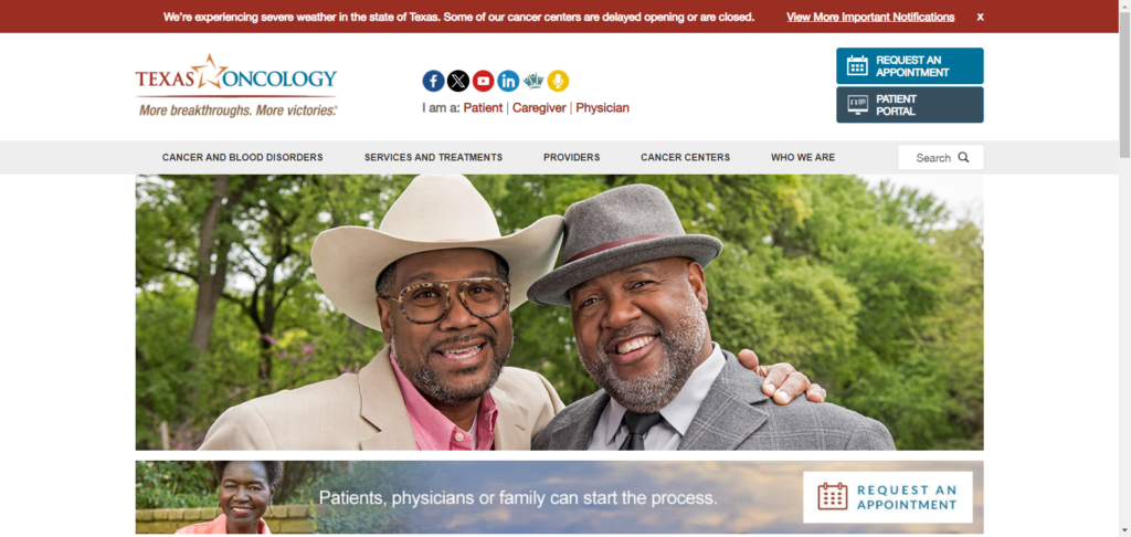 Texas Oncology Patient Portal